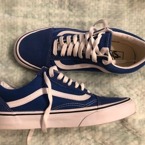 Blue Old Skool Vans